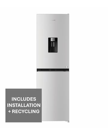 Hotpoint HPKF 3241W W4UK Total No Frost Fridge Freezer with VitalCare & WD INST