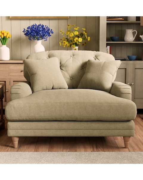 Florence Buttonback Snuggle Chair