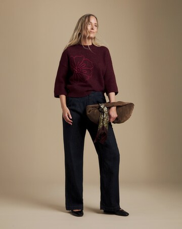 Julipa Floral 3/4 Sleeve Jumper