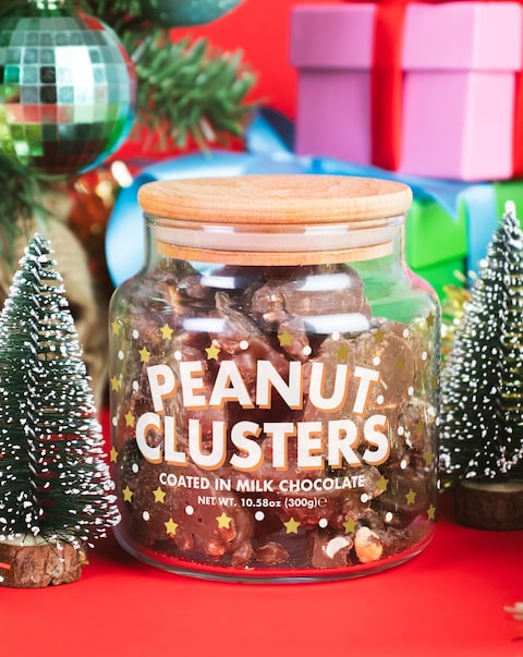 Treat Kitchen Peanut Cluster Chocolate Gift Jar