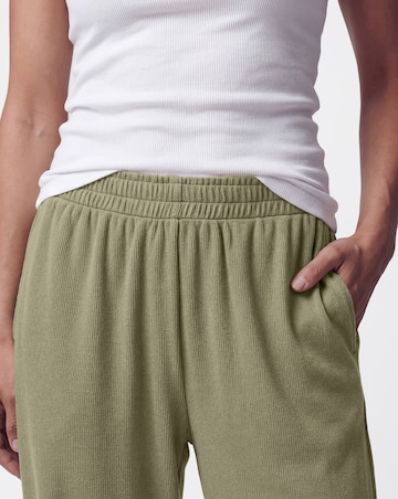 Textured Jersey Balloon Trousers