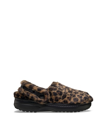 Crocs Sepia/Leopard Classic Unfurgettable Animal Clog - Standard Fit