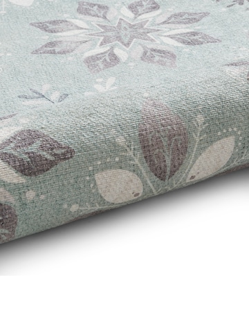 Christmas Snowflakes Washable Runner