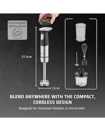 CASO Click & Mash Cordless Hand Blender