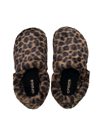 Crocs Sepia/Leopard Classic Unfurgettable Animal Clog - Standard Fit