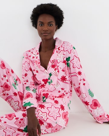 Pretty Secrets Christmas Print Family Pyjamas - Women