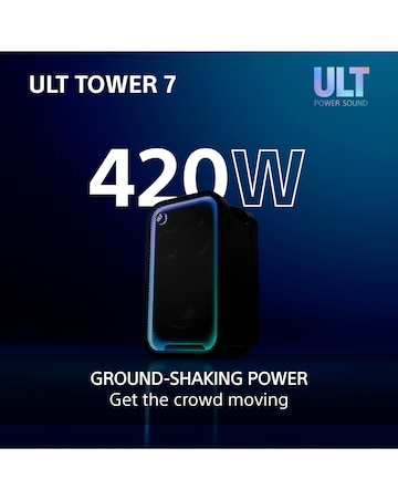 Sony ULT Tower 7 Party Speaker - Black