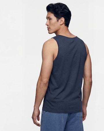 Pure Cotton Vest- Navy