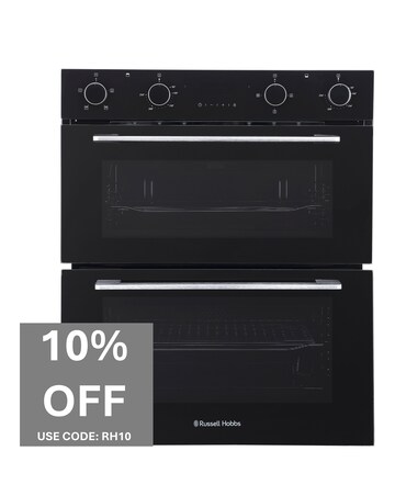 Russell Hobbs RH72DEO1001B/02 72cm High Built-In Double Oven Black Install