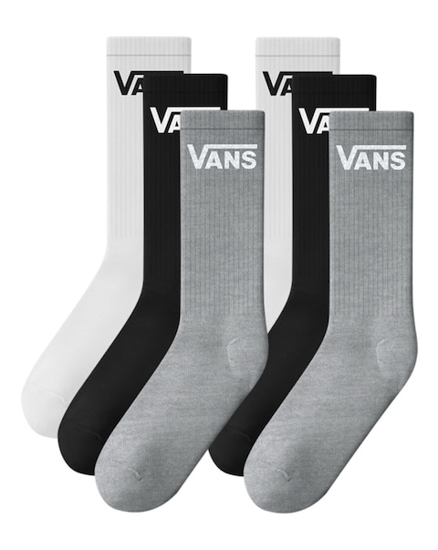VANS Classic Crew 6 Pack Socks