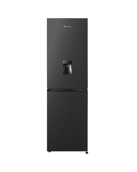 Fridgemaster MC55251DEB Fridge Freezer Black- E Rated