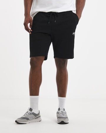 Jack & Jones Gordon Logo Sweat Short - Black