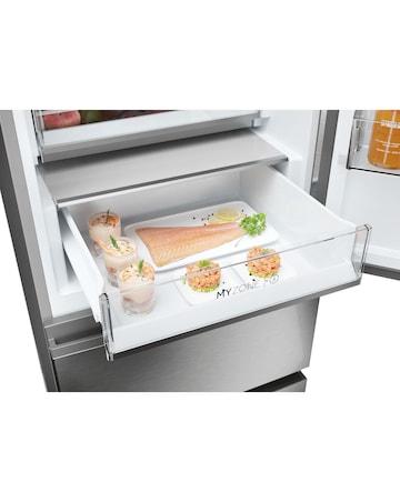 Haier Combi 3DR Series 5 HTW5618EWMG 180cm WTD Refrigerator Inox + Install