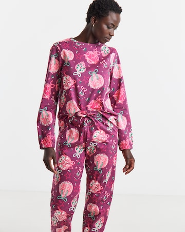 Pretty Secrets Bauble Print Pyjama Set