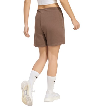 adidas 3 Stripe Studio Fleece Sweat Short