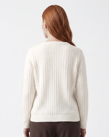 Ribbed Tie Front Cardigan