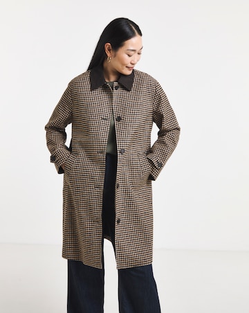 JDY Check Coat