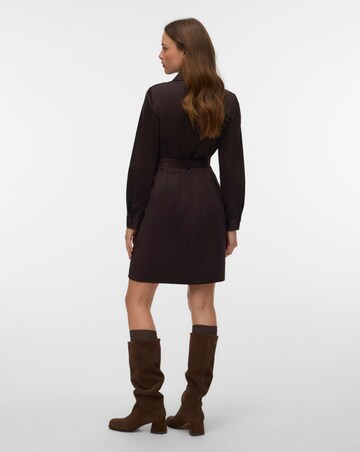 VERO MODA LEOPARD PRINT SHIRT DRESS