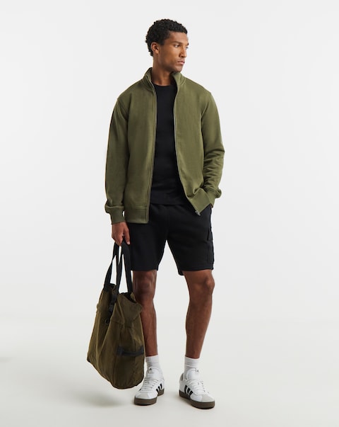 Jersey Sweat Cargo Short