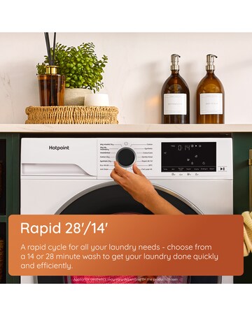 Hotpoint Anti Stain 8+6kg- White