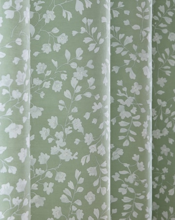 Catherine Lansfield Arla Floral Curtains