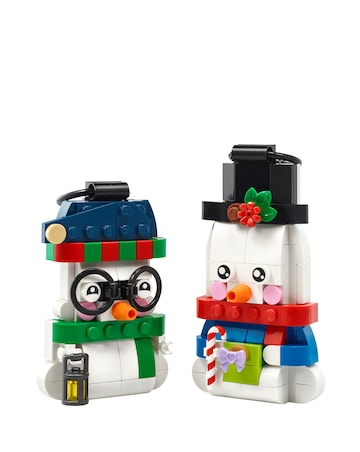 LEGO Snowman Ornaments 40812