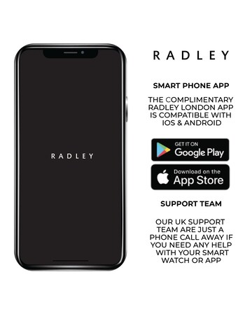 Radley Series 59 AMOLED Leather Strap Smart Watch - Acron