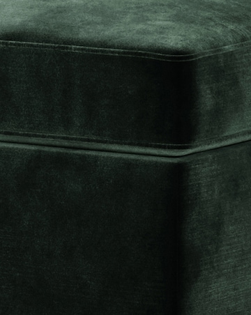 Jay-Be Luxe Velvet Footstool Bed with Comfort Mattress