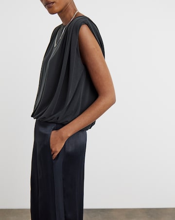Joanna Hope Hammered Satin Wide Leg Trousers