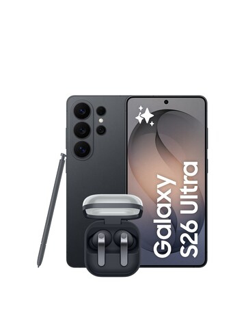 Samsung Galaxy S26 Ultra 1TB (Black) & Galaxy Buds4 Pro bundle