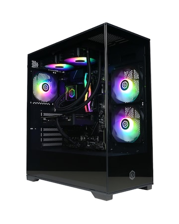 CyberPowerPC Lumina Gaming PC - AMD Ryzen 5 9600X RTX 5060 16GB RAM 1TB NVMe SSD