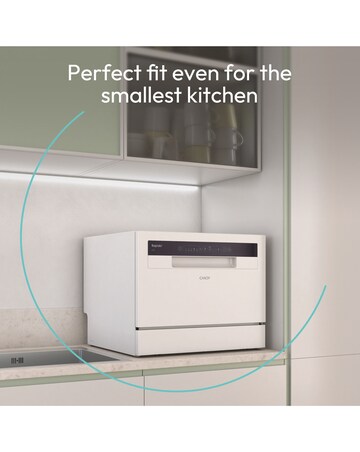 Candy Rapido Table Top Dishwasher- White