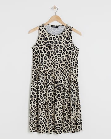 Great Value Soft Touch Sleeveless Smock Dress