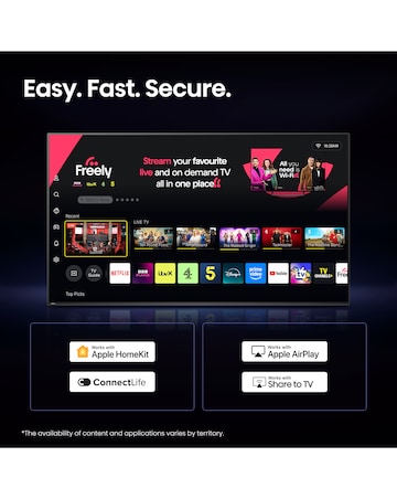 Hisense 40A4STUK 40in Full HD LED Smart TV with Freely