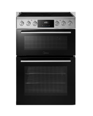 Midea 60cm Freestanding Electric Cooker - Stainless Steel