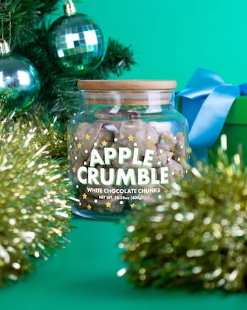 Treat Kitchen Apple Crumble Chocolate Gift Jar
