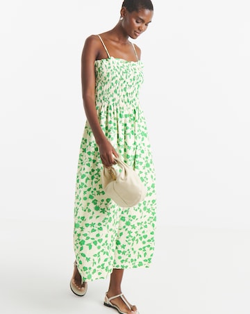 JDY Lina Smock Midi Dress