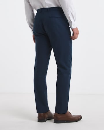 Regular Fit Linen Blend Trouser