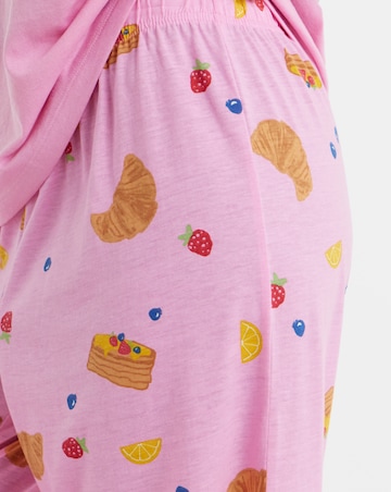 Pretty Secrets (2 Pack) Value Breakfast Print Pyjama Sets