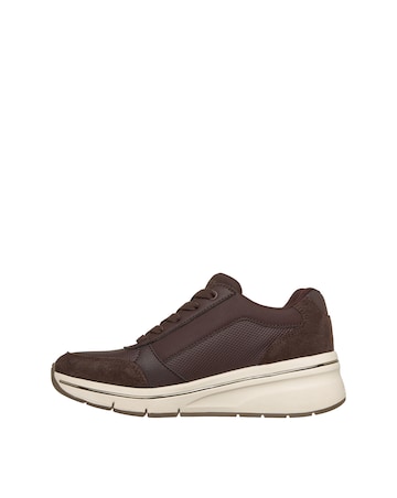Skechers Chocolate Billion Flex Luxe Up Trainers - Standard Fit (D)