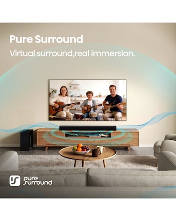 Hisense HS2100S 2.1ch 240W Soundbar with DTS Virtual X and Wireless Subwoofer