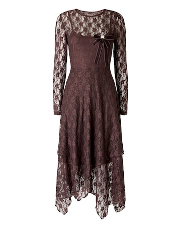 Joe Browns Bella Long Sleeve Lace Maxi Dress