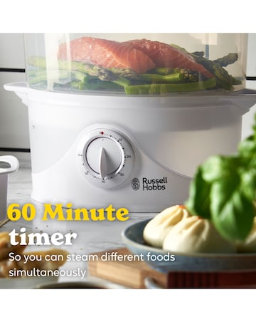 Russell Hobbs 21140 9 Litre 3 Tier Steamer
