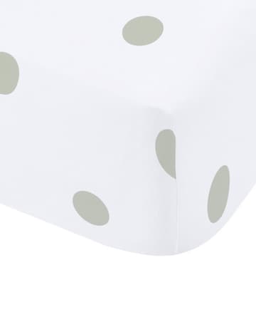 Catherine Lansfield Brushed Polka Dot Fitted Sheet