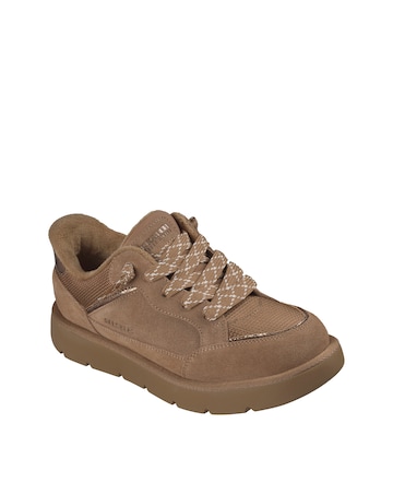 Skechers Chestnut Keepsakes Cozy Street Hiker Trainers - Standard Fit (D)