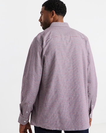 Long Sleeve Cotton Gingham Shirt