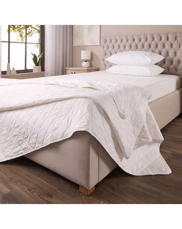 Downland Ultra Lightweight Quilted 3 Tog Cotton Summer Duvet