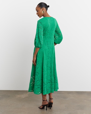 Joanna Hope Midi Lace Dress