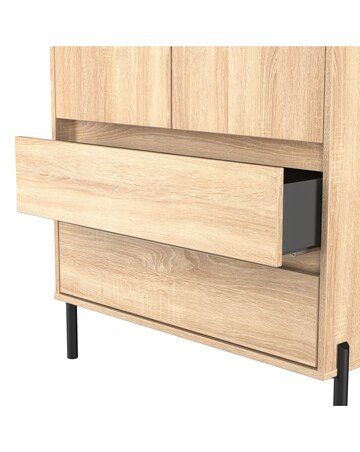 Sloan 2 Door 2 Drawer Wardrobe