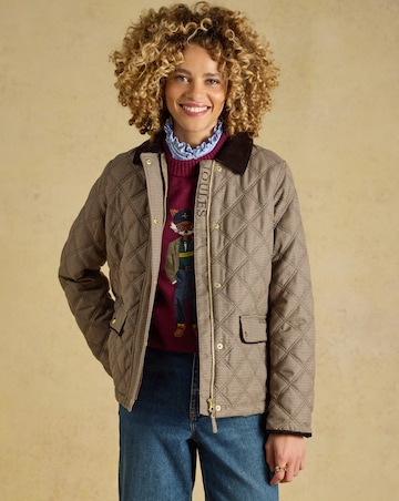 Joules Harrogate Check Coat